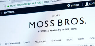 Moss Bros website reopening covid-19 lockdown