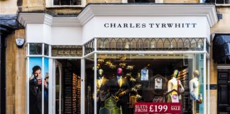 Charles Tyrwhitt shopfront