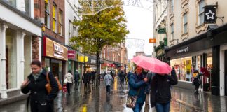 New figures have revealed that UK retail footfall dropped by 4.2% last week from the prior seven day period.
