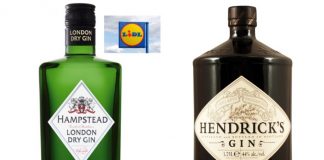 Hendrick's & Lidl in trademark row over gin bottles