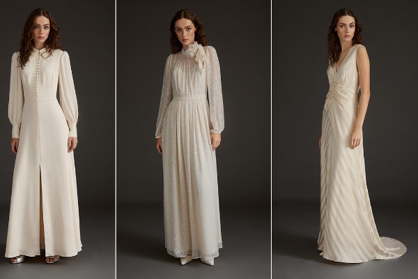 Womenswear retailer LK Bennett has launched its first bridalwear collection, featuring a selection of wedding dresses and accessories.