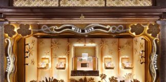 Dior transforms Harrods into a giant gingerbread house for Christmas