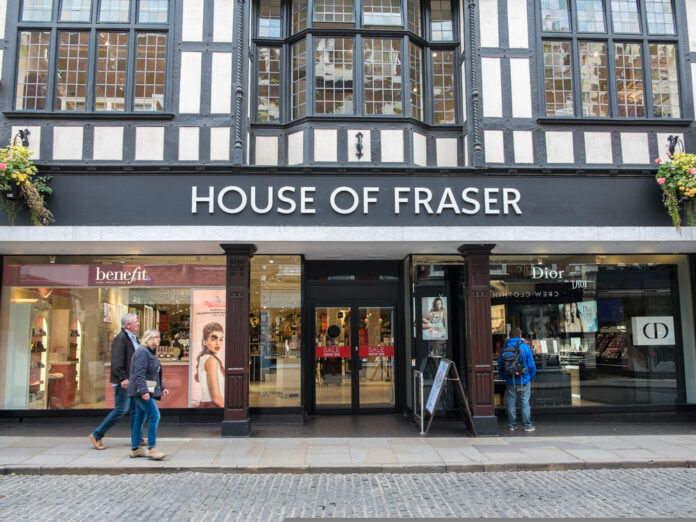 House of Fraser store closures