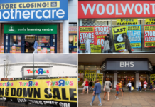 The top 5 most-missed high street retailers in 2023