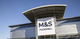 M&S has limited products on display to deter shoplifting