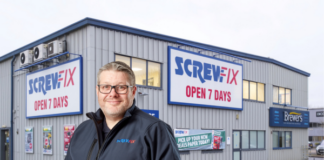Screwfix CEO John Mewett