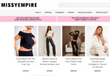Missy Empire website