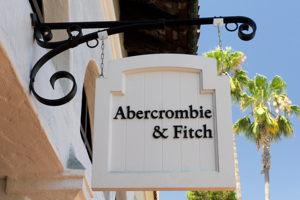 Abercrombie & Fitch has four stores in the UK, out of a global estate of 900.